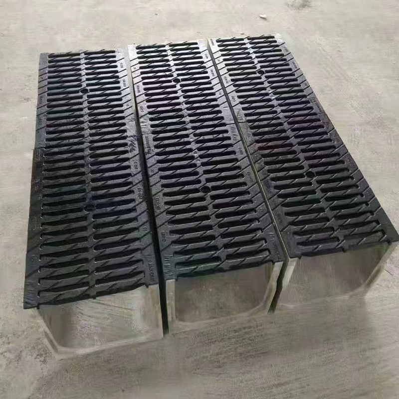 Non-slip Industrial Cast Iron Ditch Covers