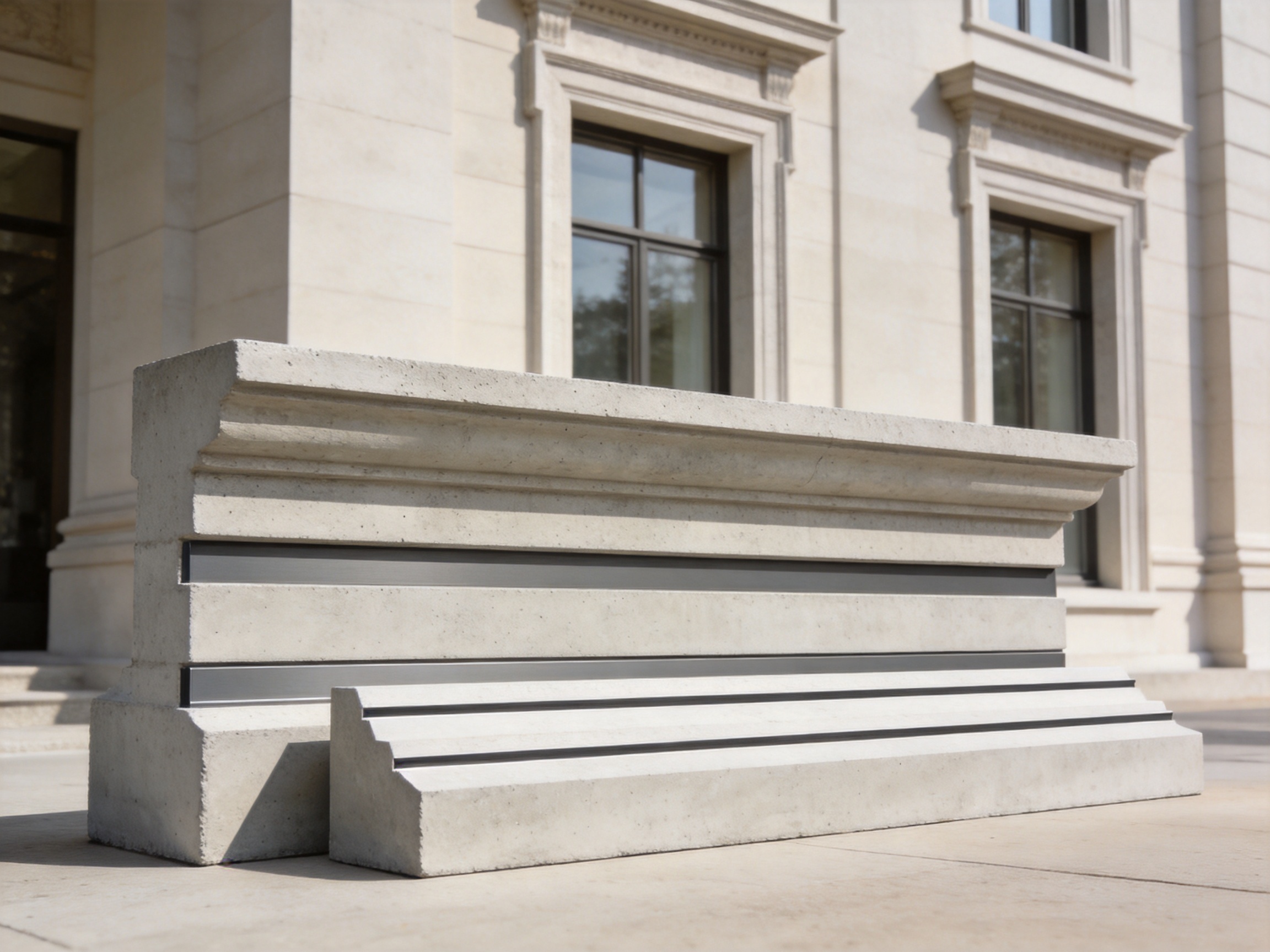 Easy-Install Sectional GRC Molding for Efficient Architectural Exteriors