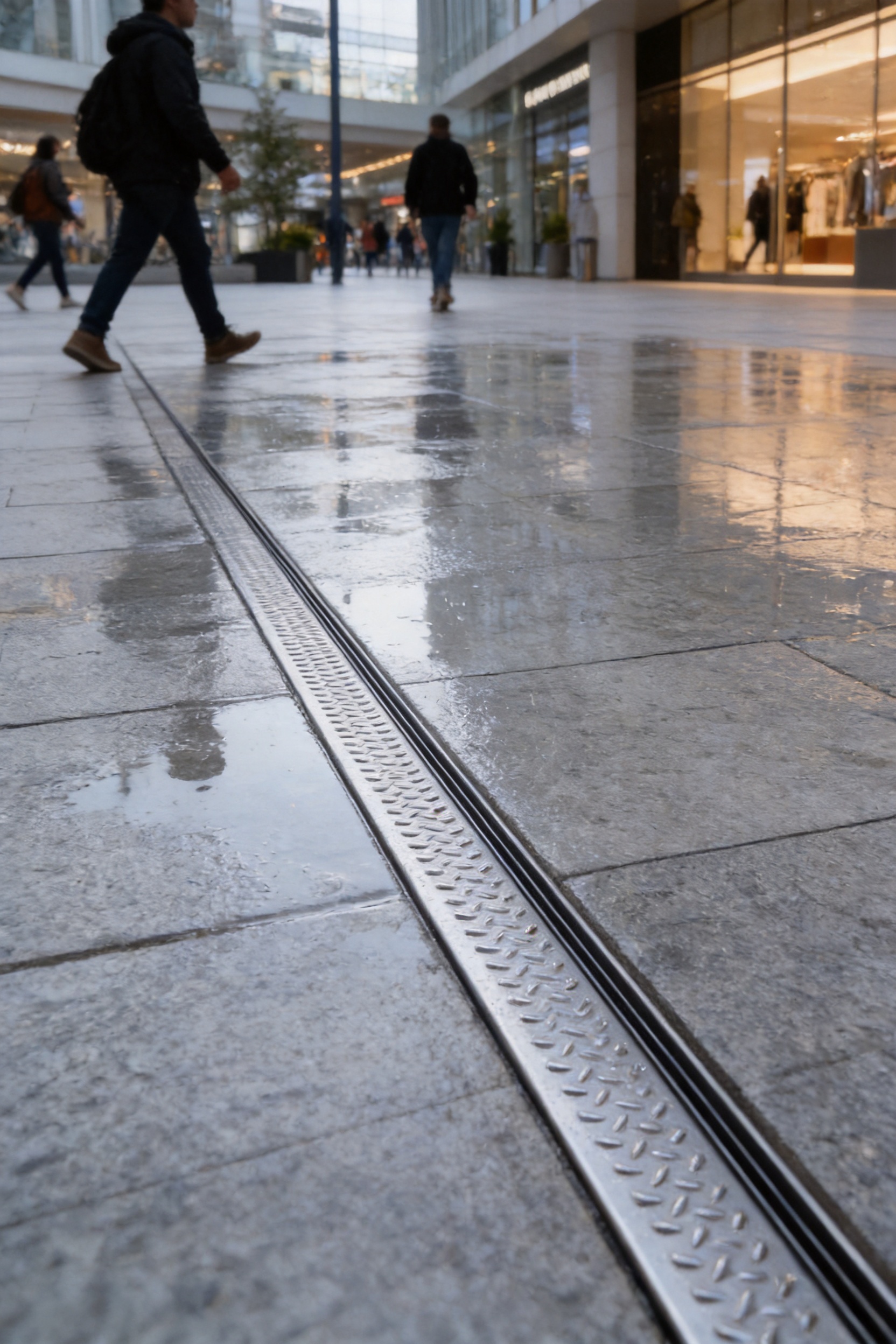 Anti-Slip and Wear-Resistant Linear Drainage Channel for Safer and More Durable Water Management