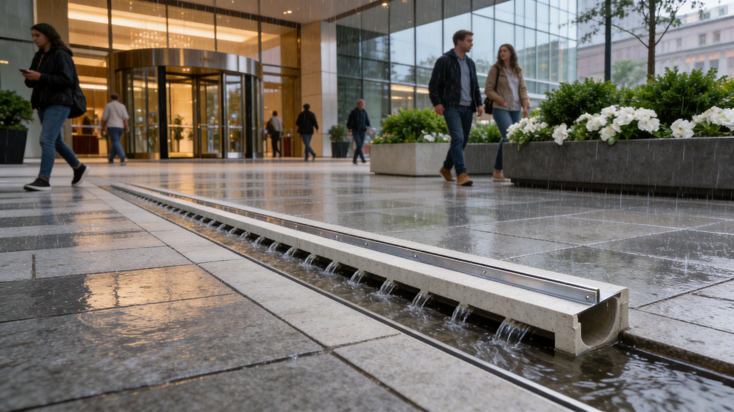 Precast Drainage Channels for Versatile Surface Water Management
