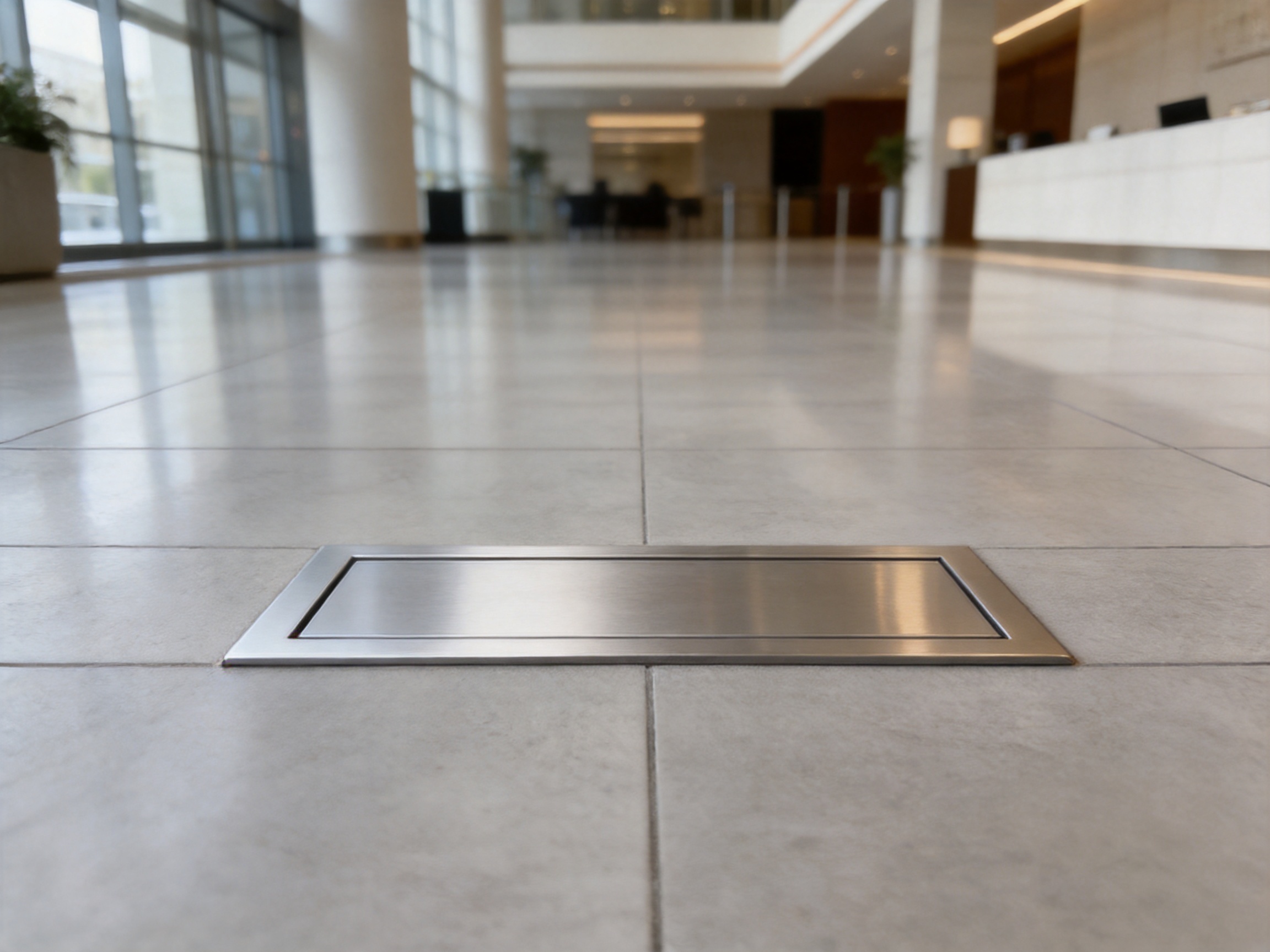 Ultra-Slim Seamless Stainless Steel Cover Plates for Durable Modern Inspection Access