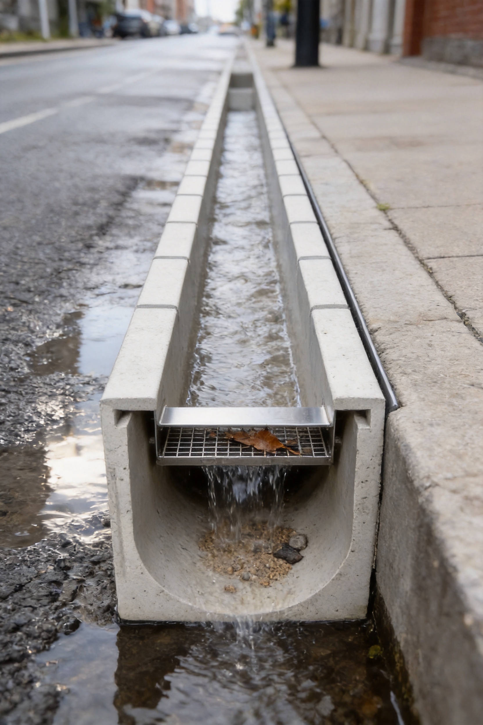 Precast Drainage Channel That Resists Clogging for Reliable Stormwater Control